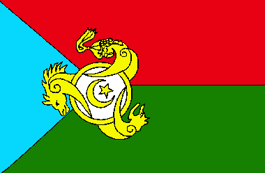 Qumuq bayraq- кумыкский национальный флаг
