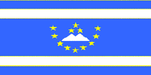 национальный флаг Алан - карачаевцев и балкарцев