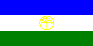 Башкортостан байрагъы (башкирский национальный флаг)