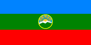 Карачаево-Черкесская Республика - флаг