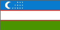 Республика Узбекистан -узбекский флаг Uzbek bayraq